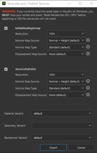 Houdini Layout Tool UI